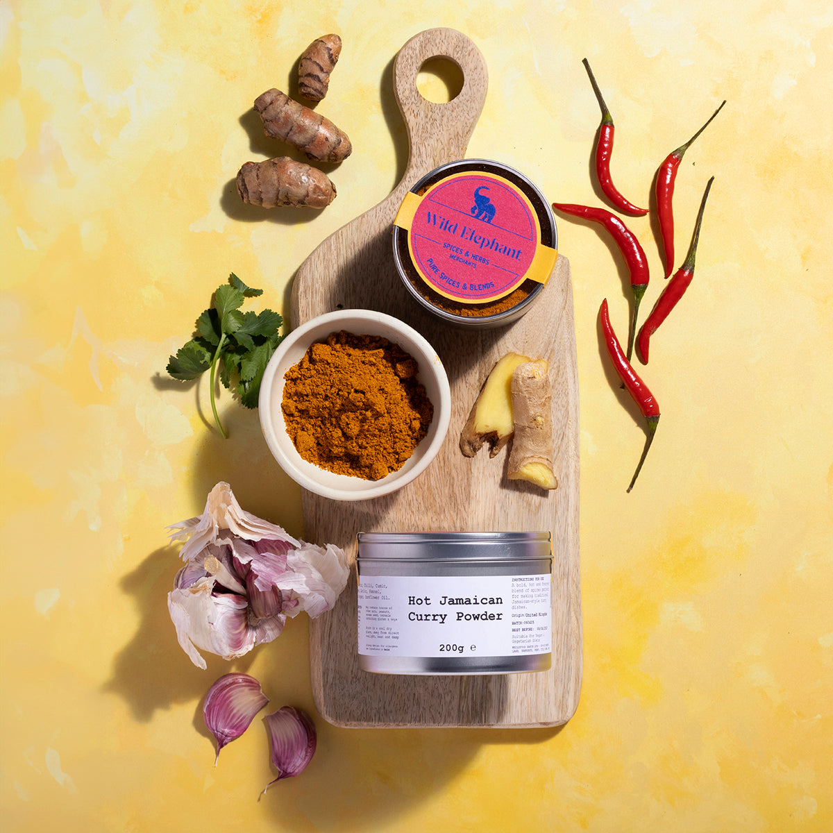 Hot Jamaican Curry Powder - Wild Elephant