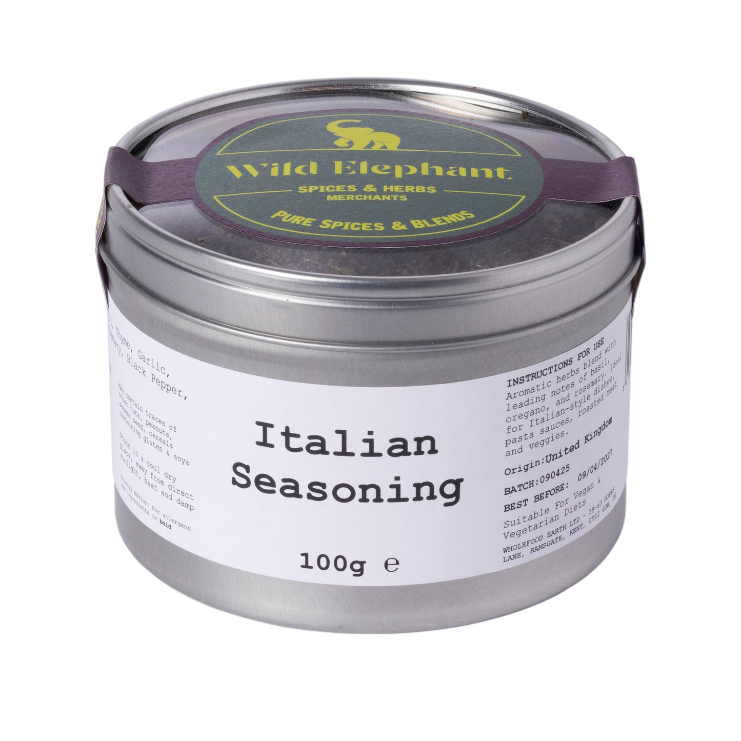 Italian Seasoning - Wild Elephant