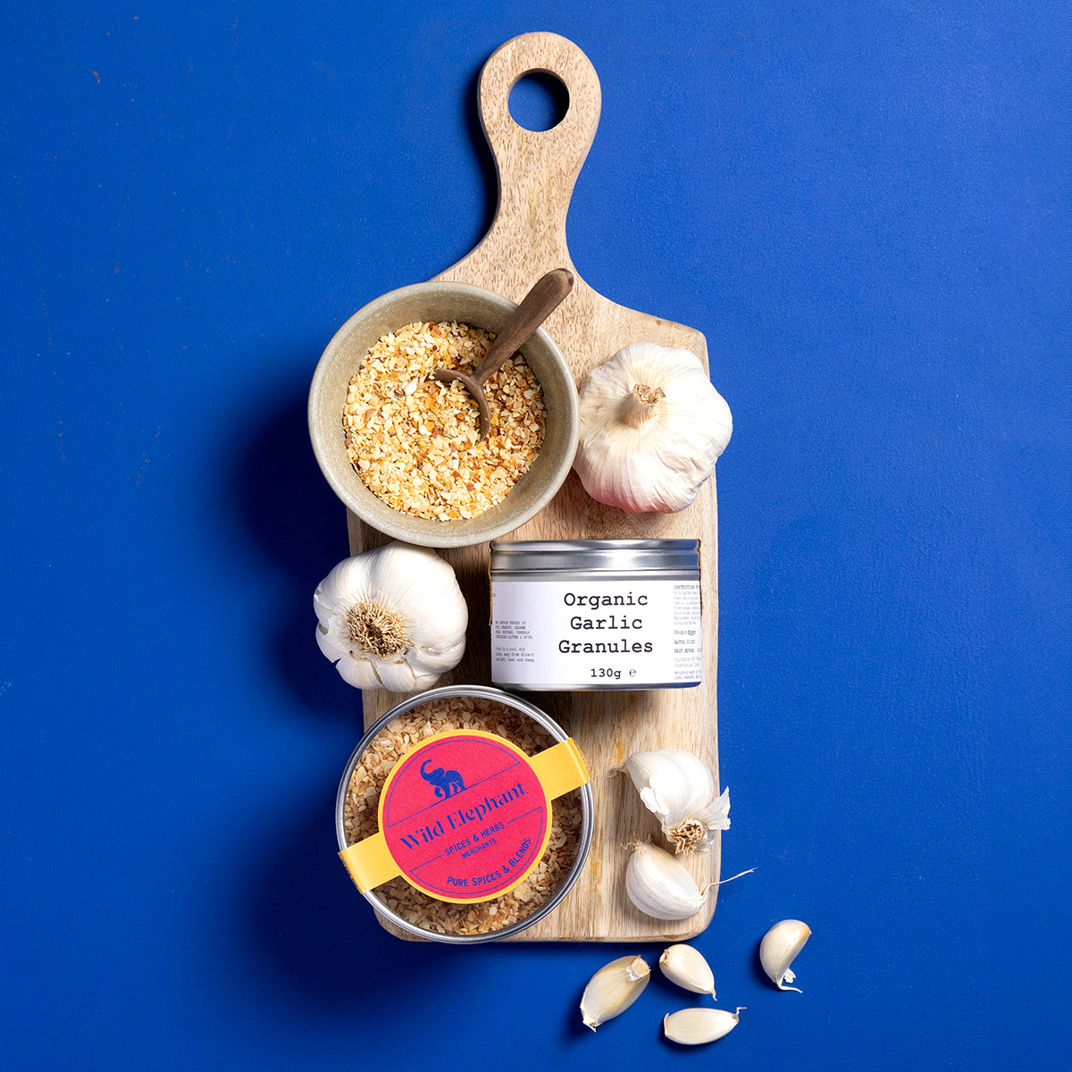 Organic Garlic Granules - Wild Elephant
