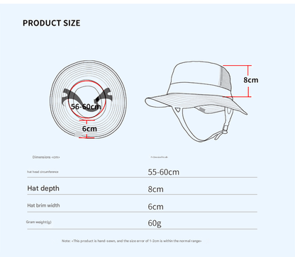 Adjustable Bucket Hat UPF 50+