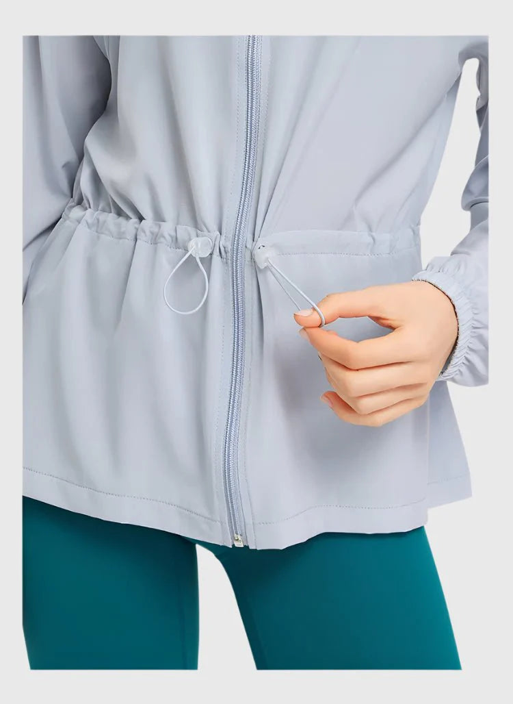 جاكيت واقي من الشمس بعامل حماية من الأشعة فوق البنفسجية 40+