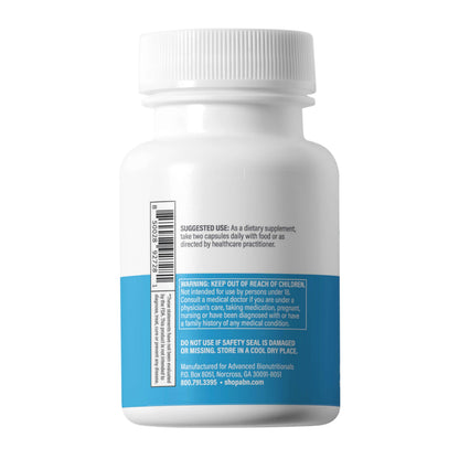 Advanced Mitochondrial Formula by Advanced Bionutritionals – 60 Vegan, Gluten Free Tablets
