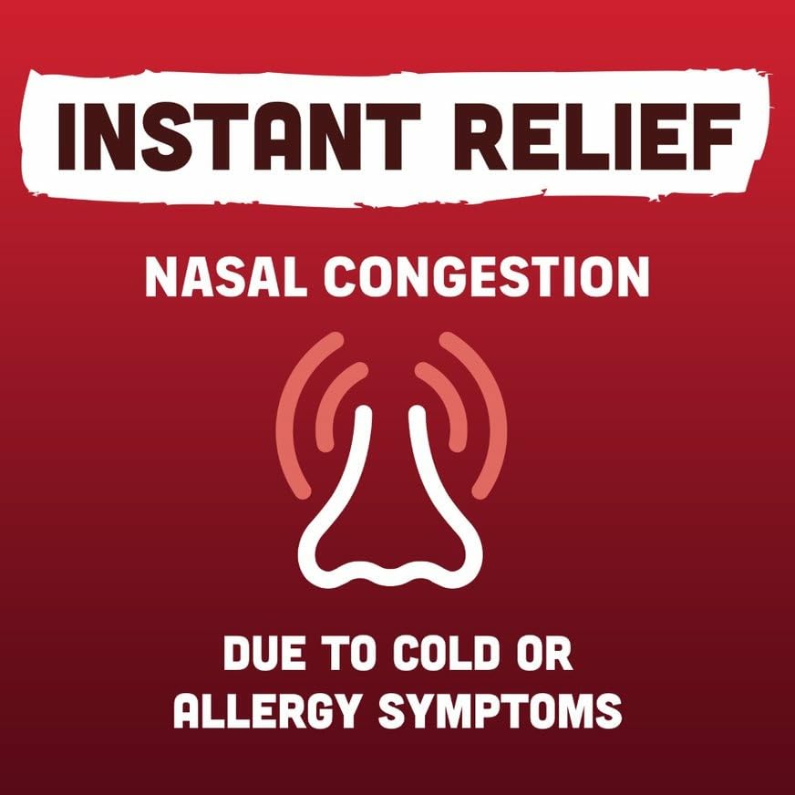 Afrin Original Maximum Strength 12 Hour Nasal Congestion Relief Spray – 3 Bottles (3 x 1 fl oz)