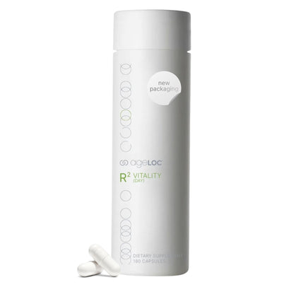 ageLOC Nu Skin R² Day (الحيوية) – يدعم التنقية الخلوية والتعبير الجيني الشبابي