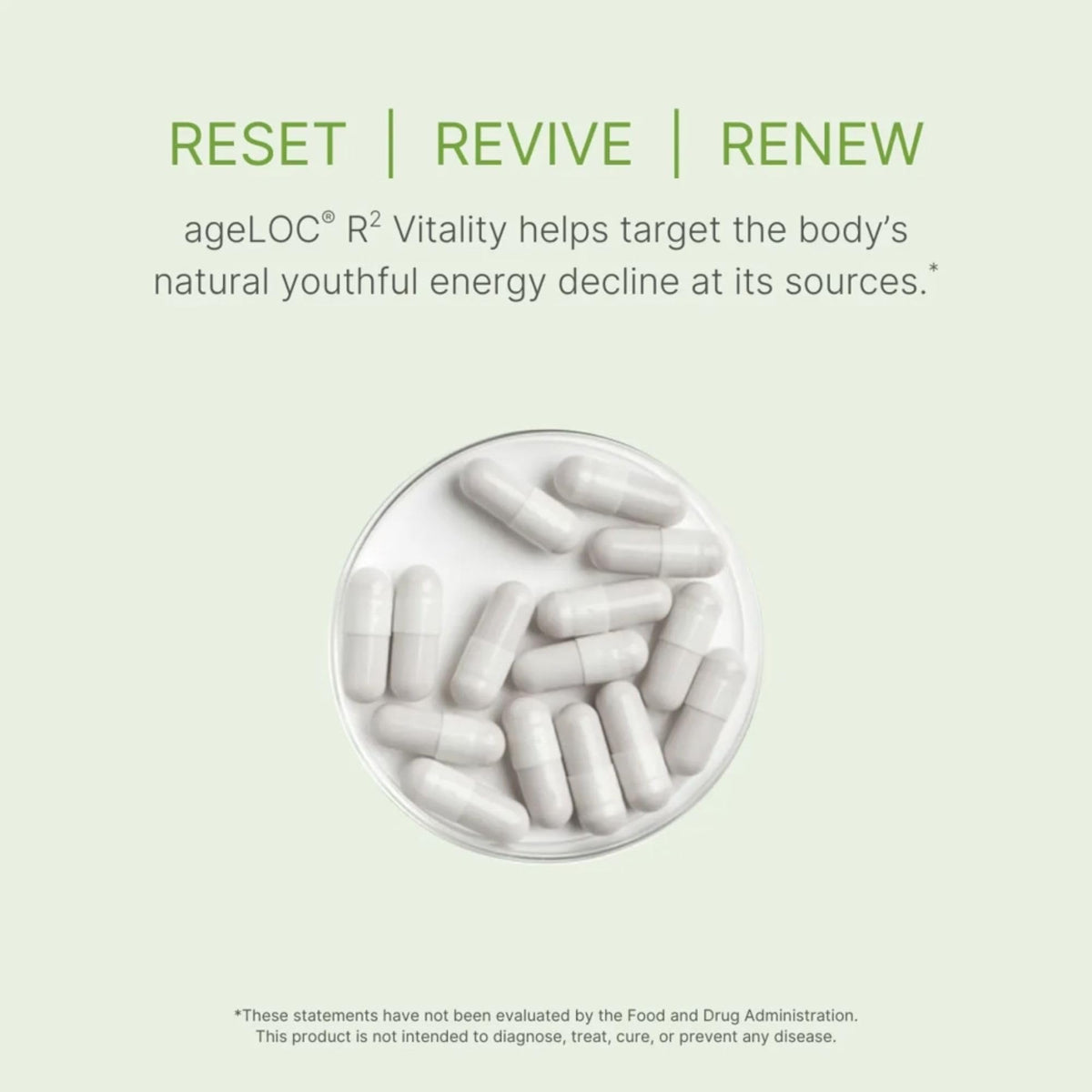 ageLOC Nu Skin R² Day (الحيوية) – يدعم التنقية الخلوية والتعبير الجيني الشبابي