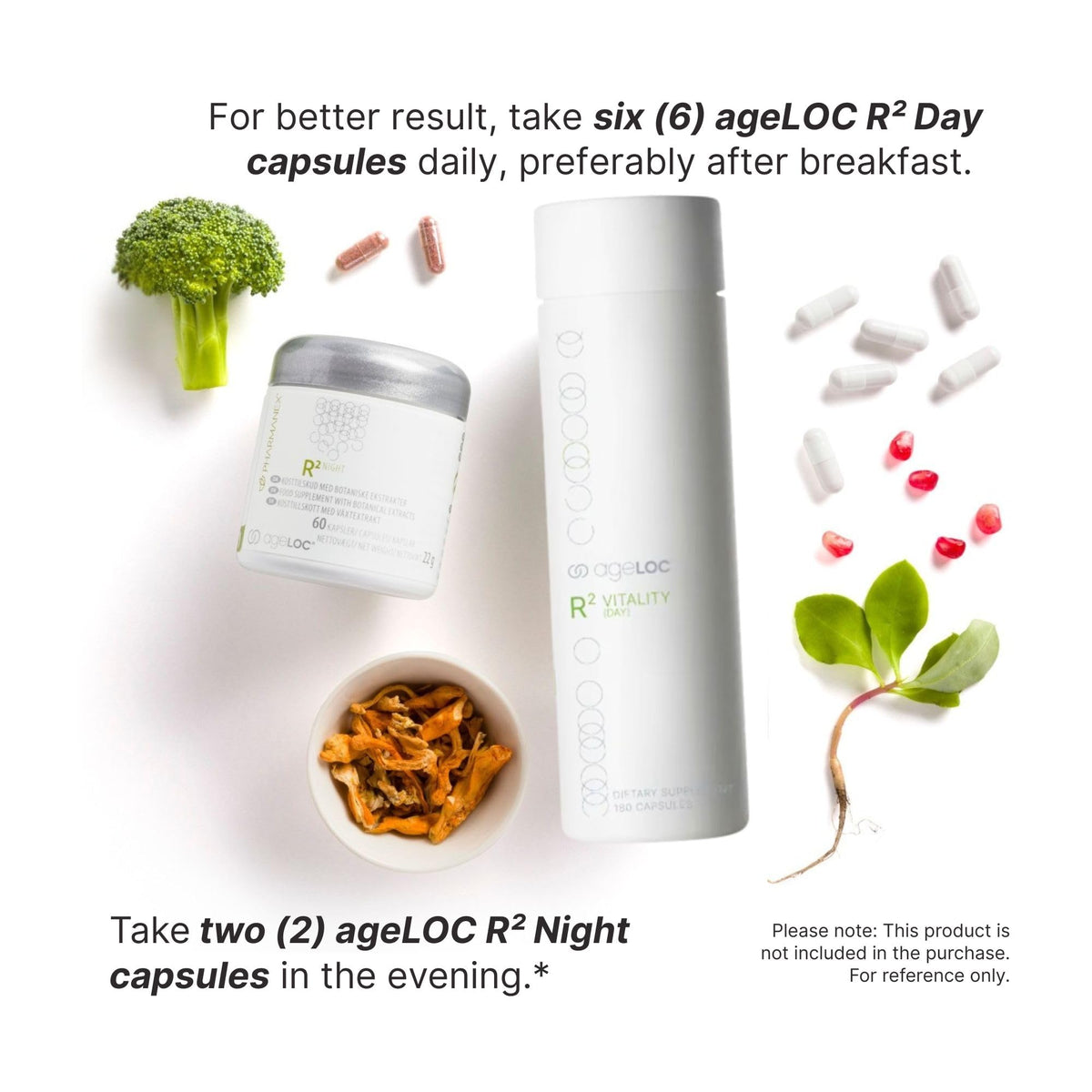 ageLOC Nu Skin R² Day (الحيوية) – يدعم التنقية الخلوية والتعبير الجيني الشبابي