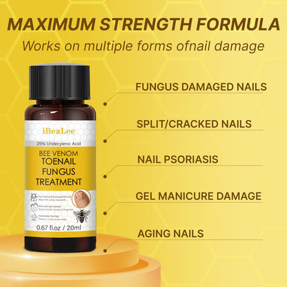 Aimery Bee Venom Antifungal Solution Extra Strength – Toenail & Fingernail Fungus Treatment