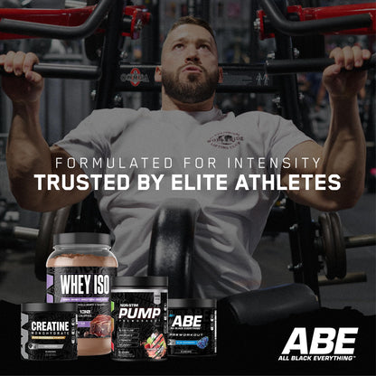 All Black Everything Creatine Monohydrate – 60 Servings (Blue Razz) – Gluten-Free & Keto Friendly