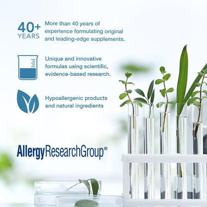 Allergy Research Group Magnesium Malate Forte - Energy Support, 120 Tablets