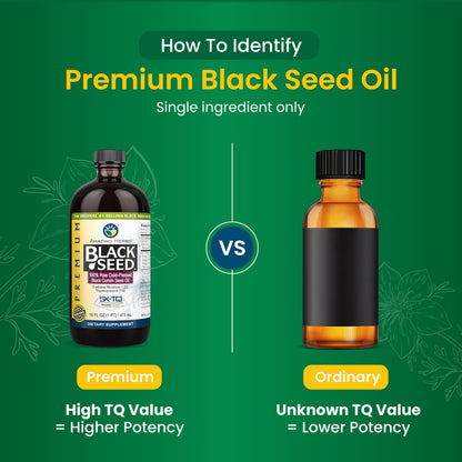 Amazing Herbs Premium Black Seed Oil – Gluten Free, Non-GMO, Cold Pressed Nigella Sativa – 16 Fl Oz (Pack of 2)