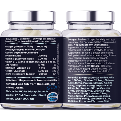 Marine Collagen & Hyaluronic Acid Complex
