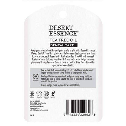 Desert Essence Tea Tree Oil Dental Tape – 6-Pack, 30 Yards
