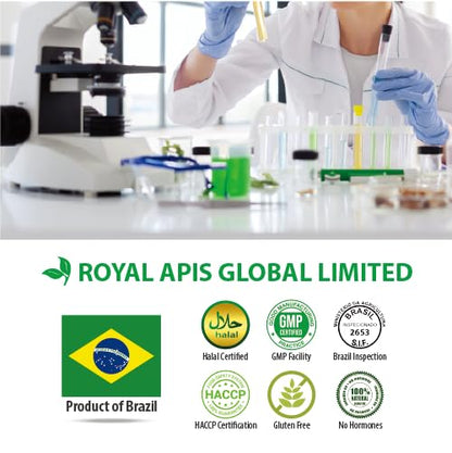 Official Distributor - Apiario Silvestre Brazilian Green Propolis Liquid Glycolic Extract (3 Bottles) Non Alcoholic, Wax Free, Sugar Free