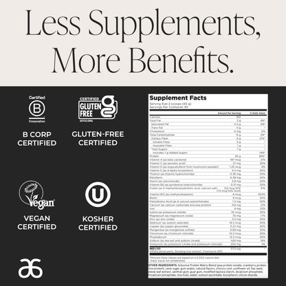 Arbonne Feelfit Pea Protein Shake Vanilla – Vegan Protein for Energy
