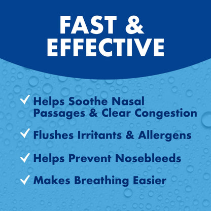 ARM & HAMMER Simply Saline Daily Care Nasal Mist 4.5oz – Instant Congestion Relief & Gentle Nasal Moisture