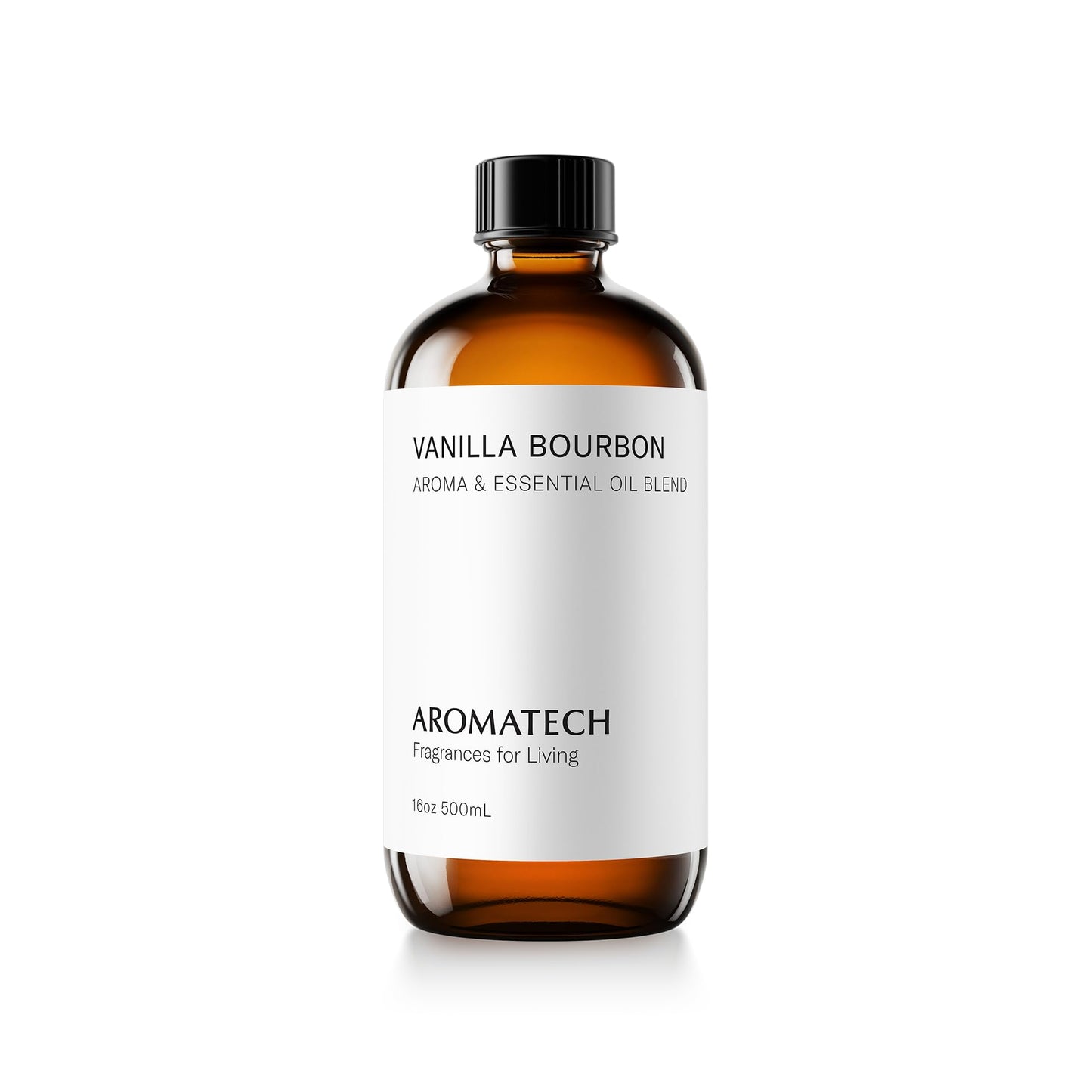 AromaTech Vanilla Bourbon Aroma Essential Oil Blend — Luxury Hotel Inspired Scent for Ultrasonic & Nebulizing Diffusers (16 Fl Oz)