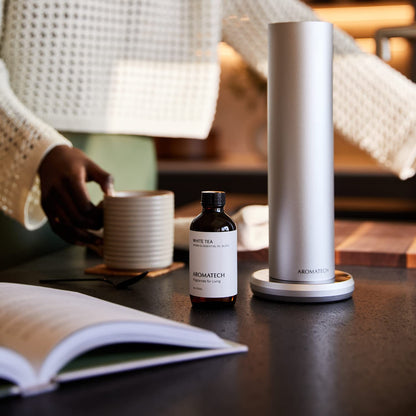 AromaTech White Tea Aroma Blend – Hotel-Inspired Scent for Ultrasonic & Nebulizing Diffusers (120 mL)