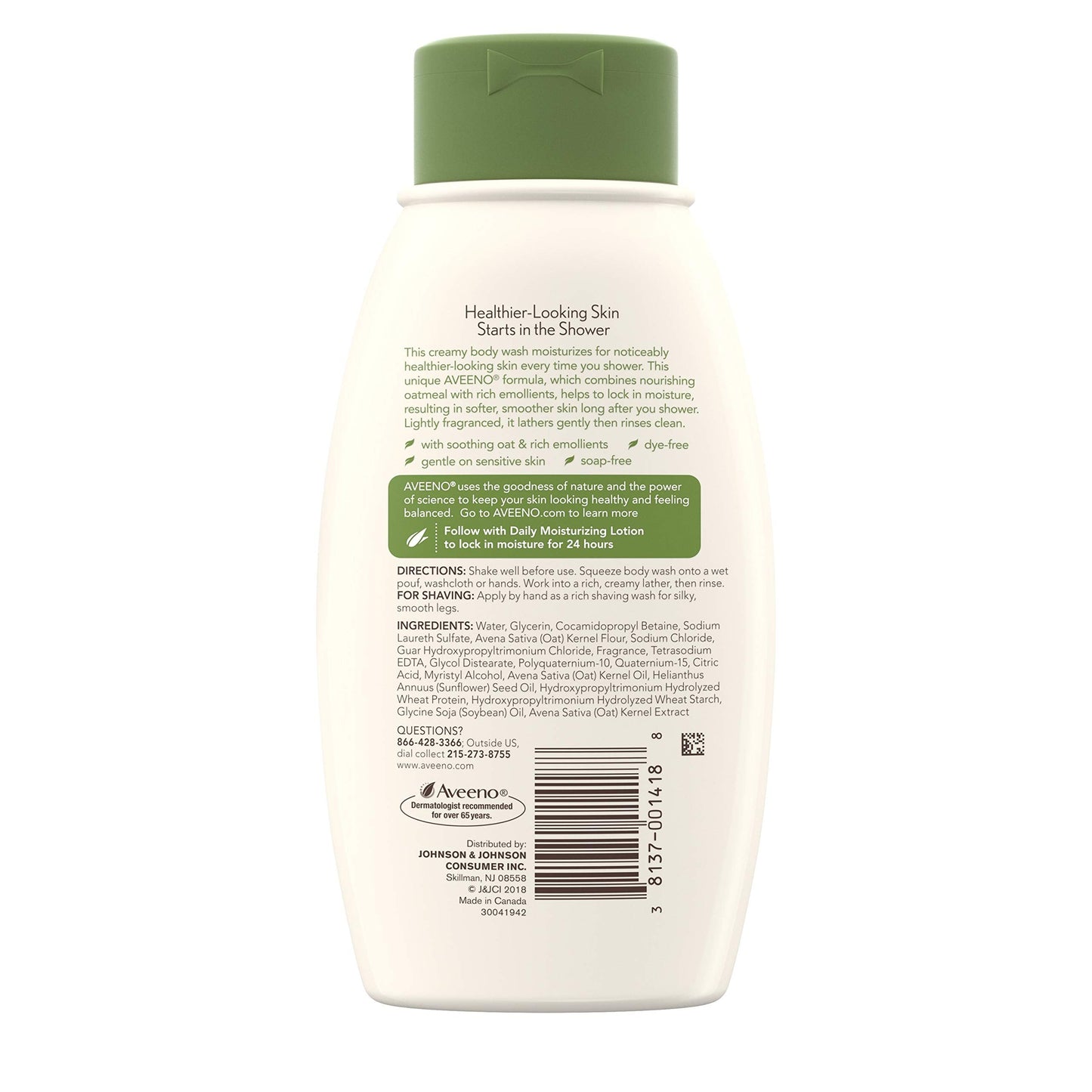 Aveeno Daily Moisturizing Body Wash – 12 Fl Oz