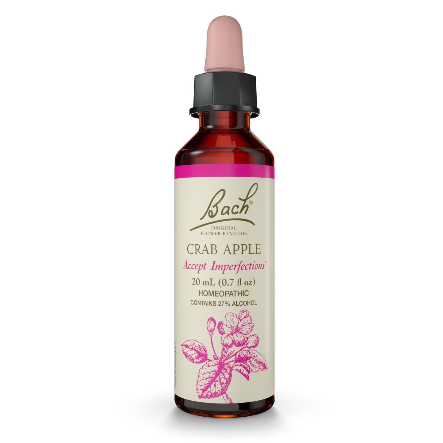 Bach Crab Apple – Accept Imperfections | Homeopathic Flower Remedy 20mL