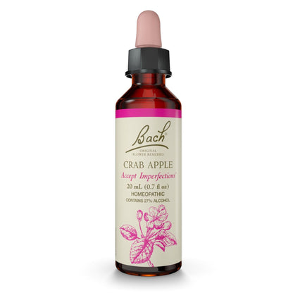 Bach Crab Apple – Accept Imperfections | Homeopathic Flower Remedy 20mL