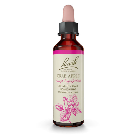 Bach Crab Apple – Accept Imperfections | Homeopathic Flower Remedy 20mL