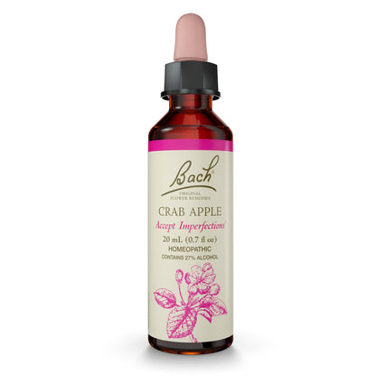 Bach Crab Apple Original Flower Remedy - Accept Imperfections | 20mL Dropper