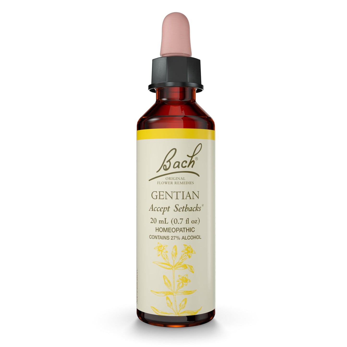 Bach Gentian Original Flower Remedy – Accept Setbacks | 20mL Dropper