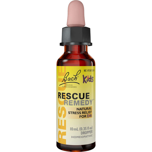 Bach Rescue Remedy Kids Dropper 10mL – Natural Stress Relief (Homeopathic)