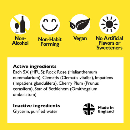 Bach Rescue Remedy Kids Dropper 10mL – Natural Stress Relief (Homeopathic)