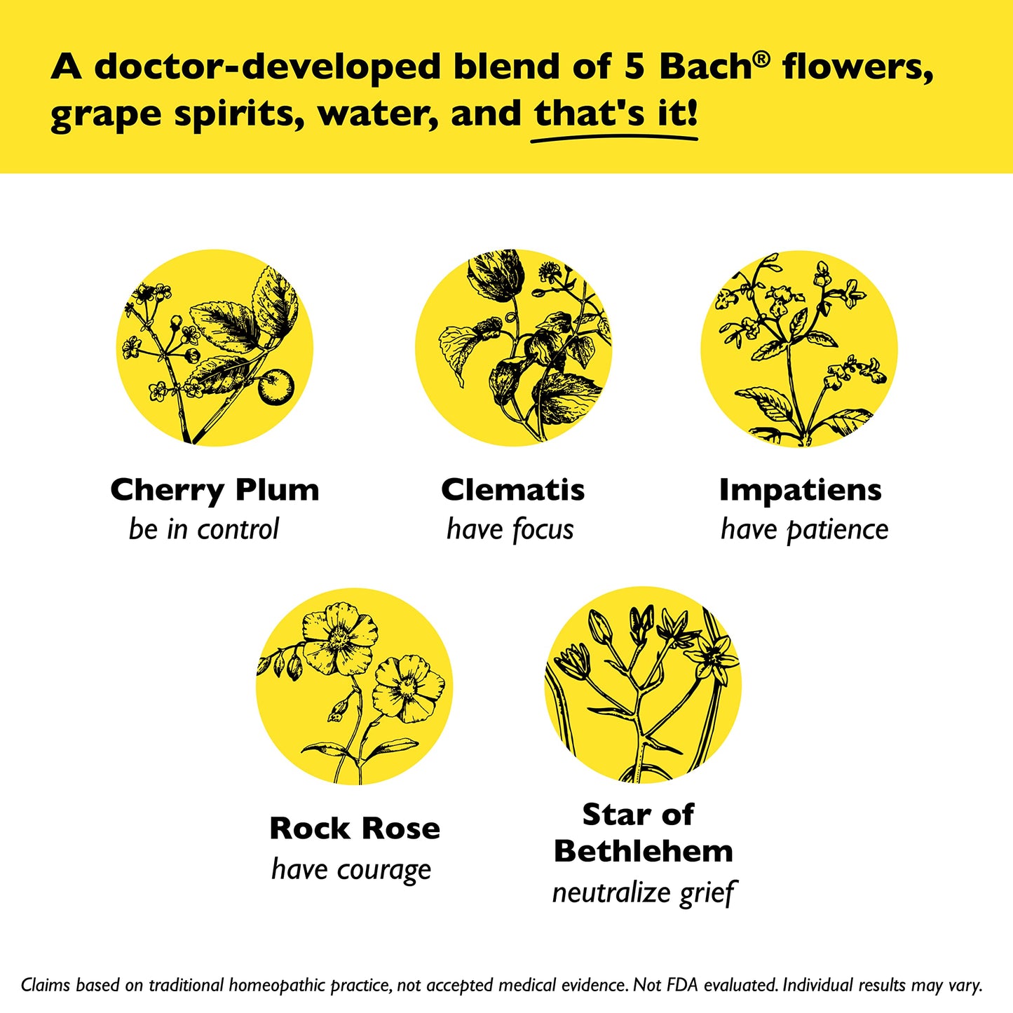 Bach Rescue Remedy Kids Dropper 10mL – Natural Stress Relief (Homeopathic)