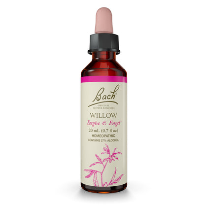Bach Willow Forgive & Forget – Original Flower Remedy (20mL Dropper) | Emotional Balance