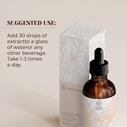 Bacopa USDA Organic – Alcohol-Free Tincture for Cognitive Support