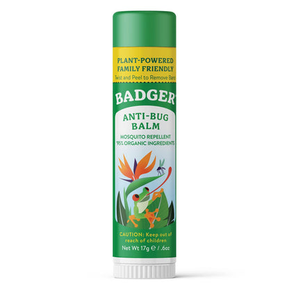 Badger Bug Repellent Stick – All-Natural Mosquito Repellent with Citronella | 0.6 oz