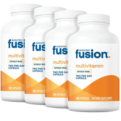 Bariatric Fusion Iron-Free Bariatric Multivitamin for Post-Op Patients | 1 Year Supply