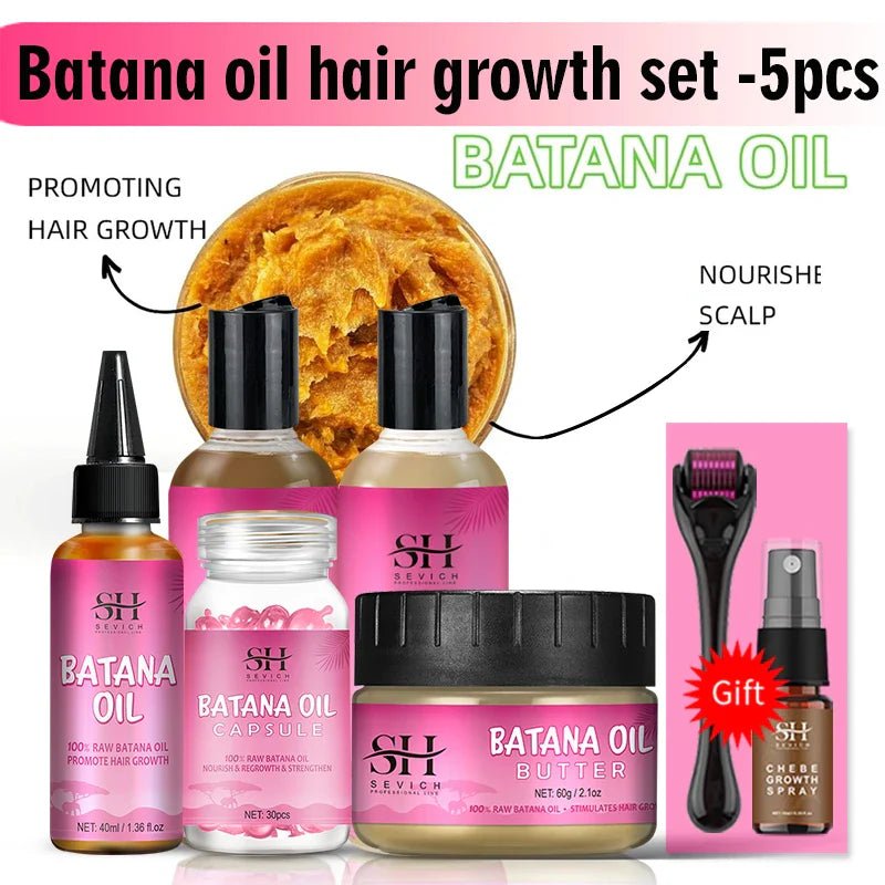 Batana Oil Hair Growth Kit - HealVia LimitedHealVia LimitedBatana Oil Hair Growth Kit