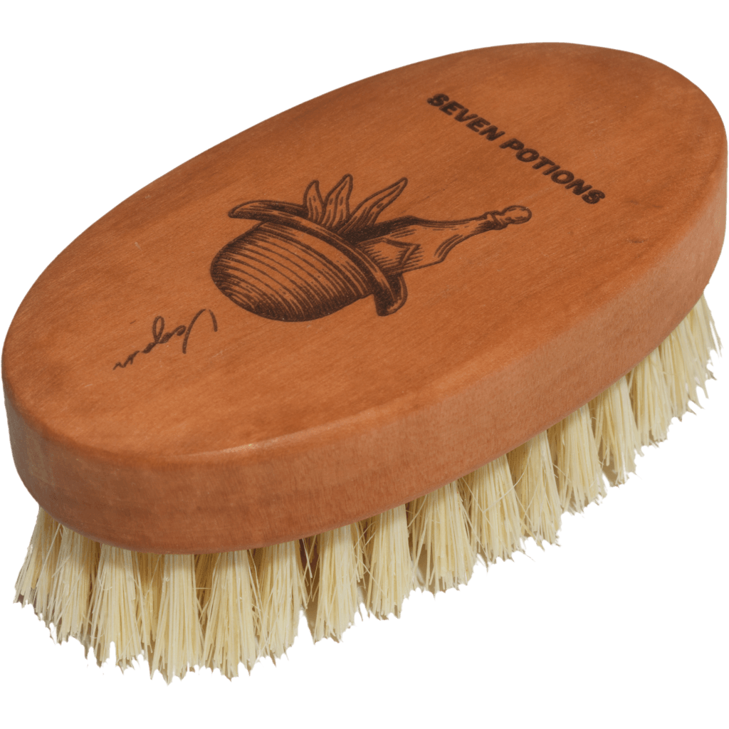 Beard Brush - Oval Shaped Pear Wood With Natural Bristles - HealVia LimitedHealVia LimitedBeard Brush - Oval Shaped Pear Wood With Natural Bristles