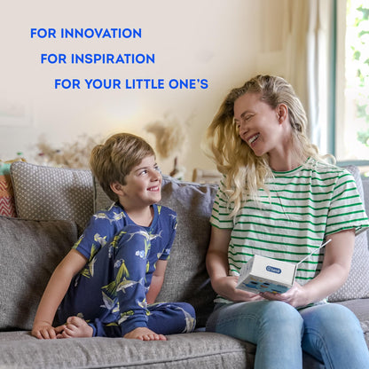Bendi Kids U-Shaped Electric Toothbrush – 2-7 yrs, 360° Mouthguard, 5 Modes, Travel-Friendly Blue