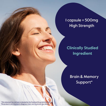BESTVITE Cognizin Citicoline 500mg – 180 Vegetarian Capsules | Vegan, Gluten Free Brain Nootropic