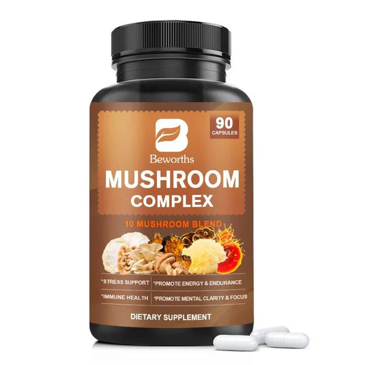 BEWORHTS 90pcs Mushroom Capsules for Health - HealVia LimitedHealVia LimitedBEWORHTS 90pcs Mushroom Capsules for Health