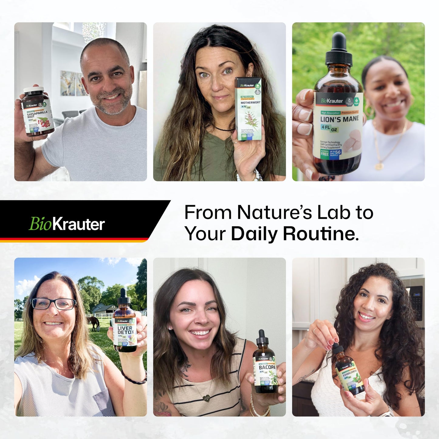 BIO KRAUTER Lions Mane Gummies for Adults - 1000 mg Strength - 60 Vegan Mushroom Supplement Chews - Lions Mane Supplement for Brain - Gelatine-Free