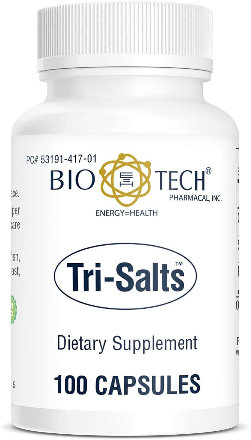 Bio-Tech Pharmacal Tri-Salts Powder (120 g) | Calcium, Sodium & Potassium