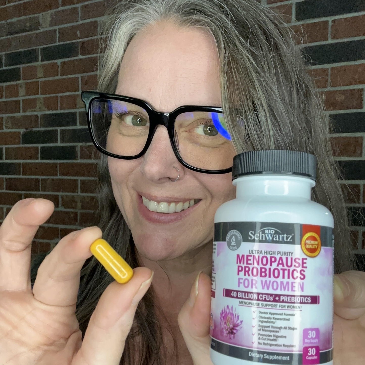BioSchwartz Menopause Probiotics – 40B CFU, 60 Capsules, Non-GMO | Supports Balance & Comfort