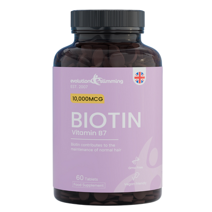 Biotin Max 10,000mcg Tablets | Hair Health & Skin Support