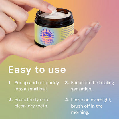 Bliss Energetics Primal Puddy - 2oz Remineralizing Leave-On Tooth Paste