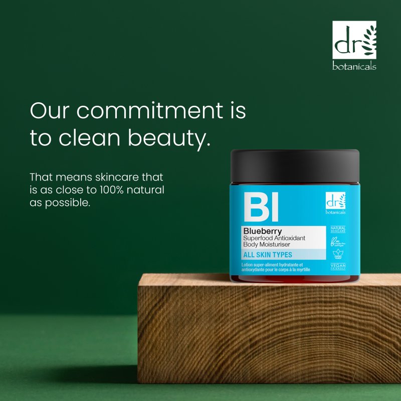 مرطب للجسم بمضادات الأكسدة وخلاصة التوت الأزرق 60 مل