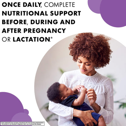 BlueBonnet Nutrition Ladies’ One Prenatal – Whole Food-Based Multivitamin for Prenatal & Postnatal Health