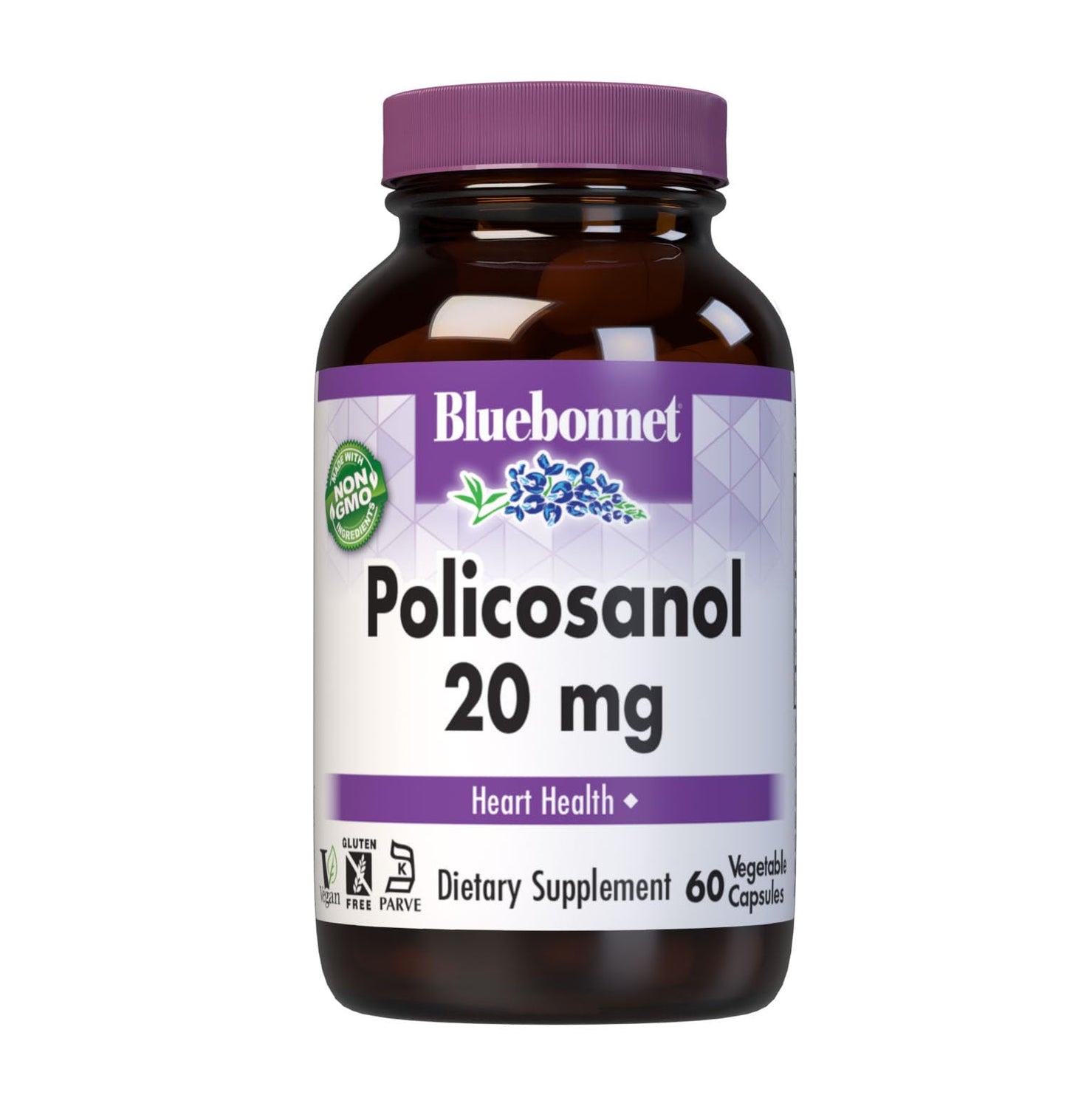 BlueBonnet Policosanol Supplement 60 Count – Heart Health Support