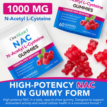 bnHUlMXw NAC Gummies 1000mg – NAC for Immune & Liver Health