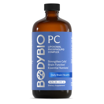 BodyBio PC – Phosphatidylcholine for Brain Health, Cognitive Function & Gentle Daily Detox