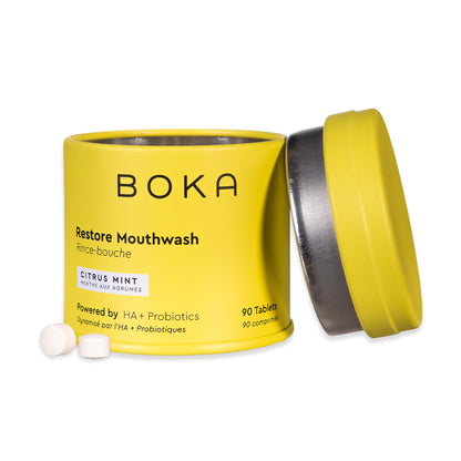 Boka Travel Size Mouthwash Tablets – Hydroxyapatite, Fluoride Free and Alcohol Free